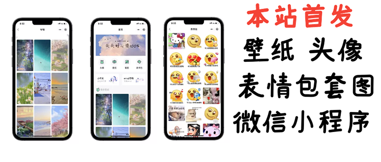 【副业项目3370期】（怎么利用微信表情包赚钱）小白0基础搭建微信壁纸头像表情包小程序，一单赚几百-村长副业网