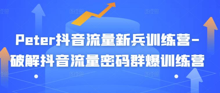 【副业项目3371期】破解抖音流量密码新人训练营（新人抖音怎么获取流量）-村长副业网