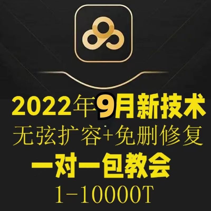 【副业项目40312期】2022年9月最新百度网盘无限扩容技术，外面卖599的，自用或出售都可以-村长副业网