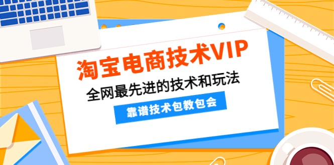 【副业项目4247期】淘宝电商技术VIP，全网最先进的技术和玩法，靠谱技术包教包会-村长副业网