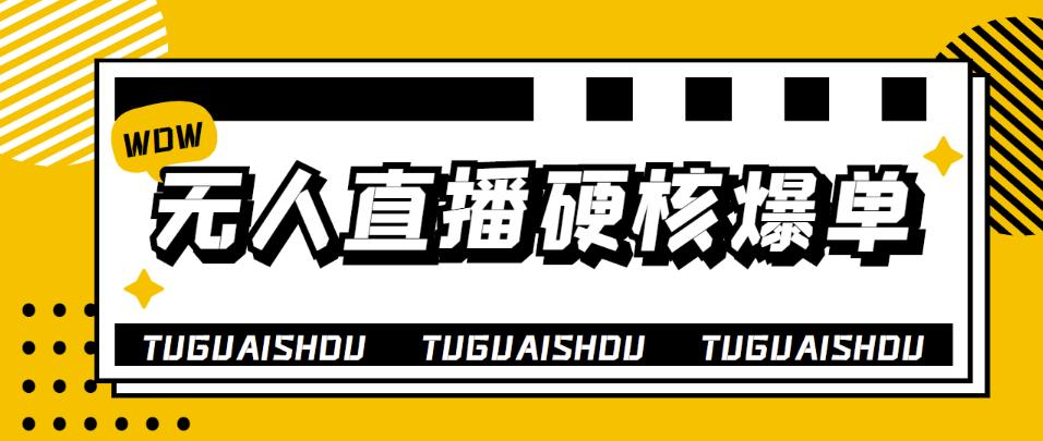 【副业项目4299期】大飞无人直播硬核爆单技术，轻松玩转无人直播，暴利躺赚-村长副业网