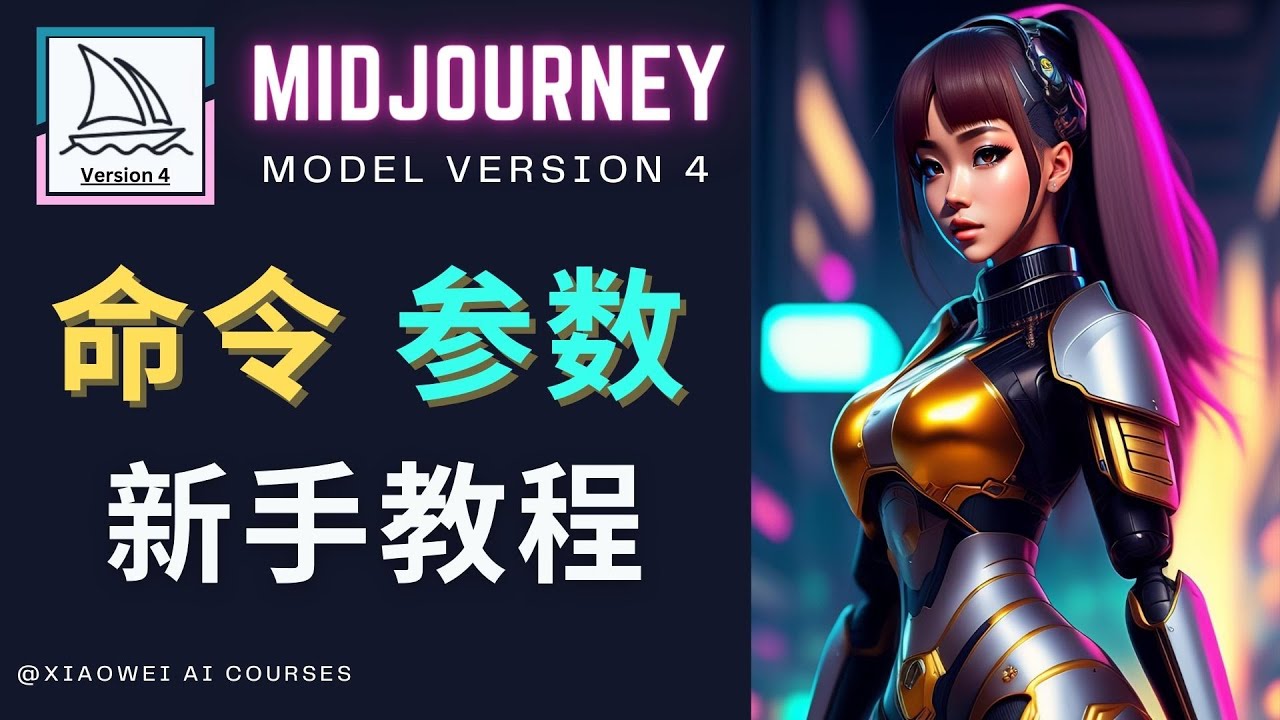 【副业项目5078期】Midjourney新手入门教程，轻松创作顶级图像，命令参数-新手教程-村长副业网