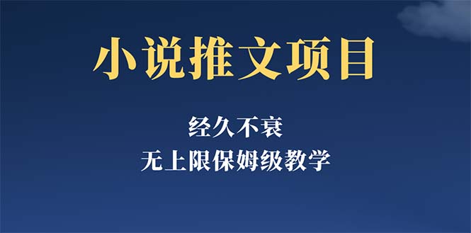 【副业项目5731期】经久不衰的小说推文项目，单号月5-8k，保姆级教程，纯小白都能操作-村长副业网