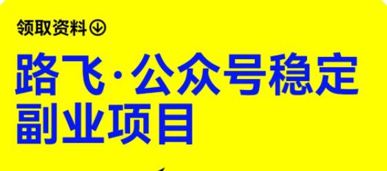 【副业项目6237期】路飞·公众号稳定副业项目，你只要无脑去推广，粉丝和收入，自然就来了-村长副业网