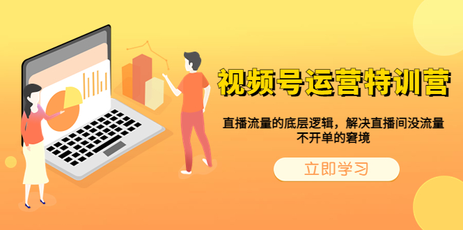 【副业项目6283期】视频号运营特训营，直播流量的底层逻辑，解决直播间没流量，不开单的窘境-村长副业网