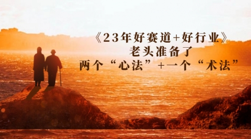 【副业项目7314期】某收费文章《23年好赛道+好行业》老头准备了两个“心法”+一个“术法”-村长副业网