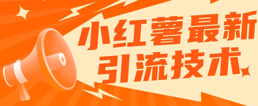 【副业项目7576期】小红书最新引流技术，真正实现解放双手暴力引流-村长副业网