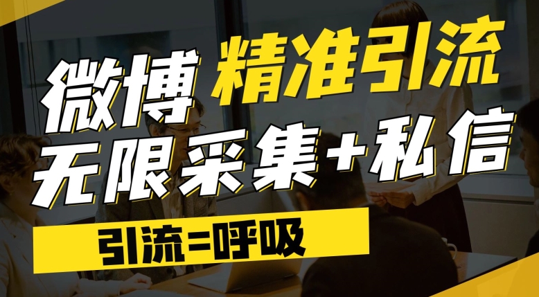 【副业项目7606期】微博最新引流技术，软件提供博文评论采集+私信实现精准引流【揭秘】-村长副业网