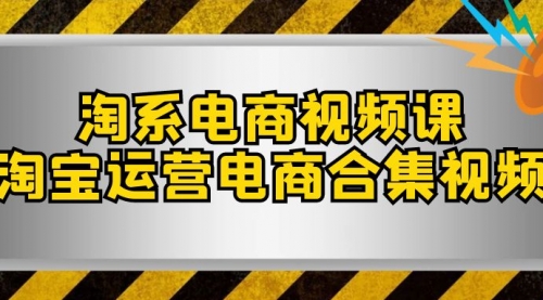 【副业项目8013期】淘系-电商视频课，淘宝运营电商合集视频-村长副业网