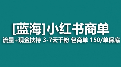 【副业项目8509期】最强蓝海项目，小红书商单！长期稳定，7天变现-村长副业网