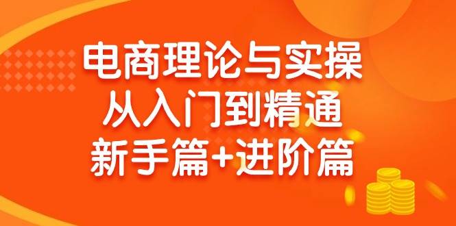 电商理论与实操从入门到精通 新手篇+进阶篇-村长副业网