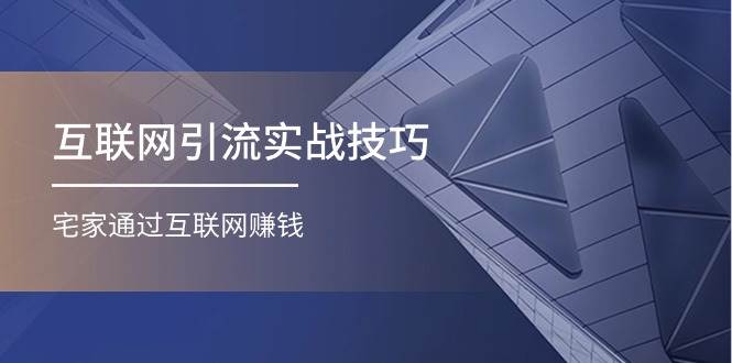 互联网引流实操技巧(适合微商，吸引宝妈)，宅家通过互联网赚钱（17节）-村长副业网