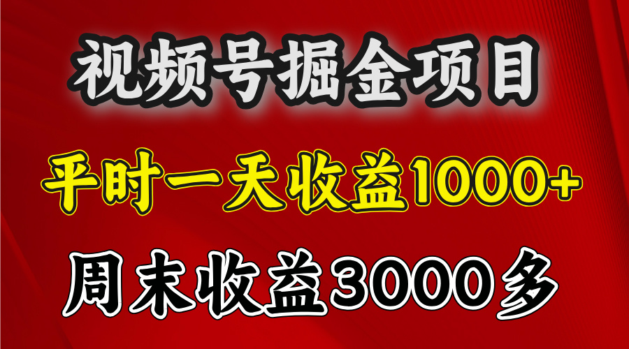 官方项目，一周一结算，平时收益一天1000左右，周六周日收益还高-村长副业网