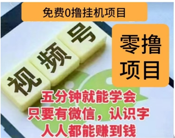 微信视频号挂机零成本撸米项目，单号一天收益多米，帐号越多收益就越高！-村长副业网